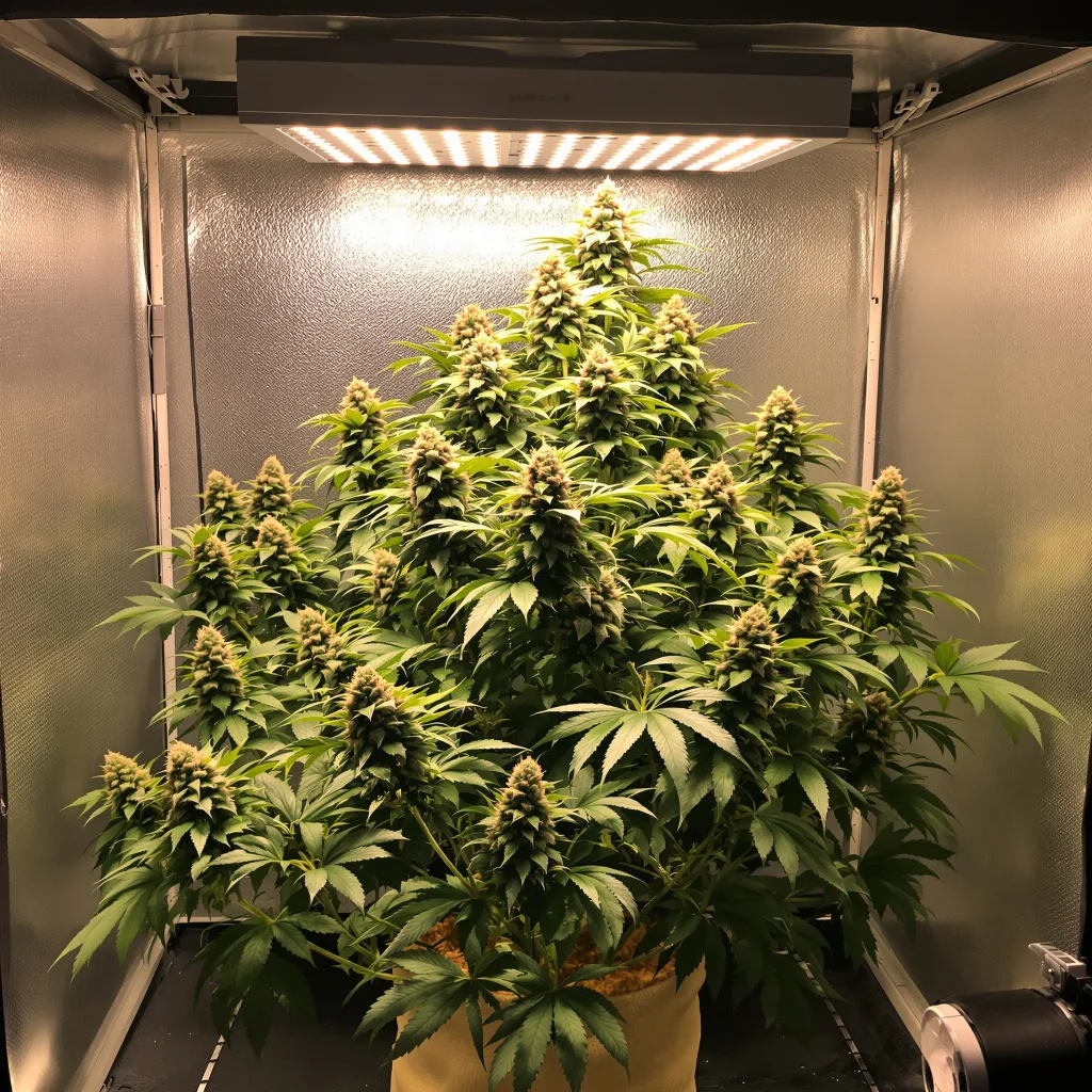 Diamond OG cannabis plant in flowering stage — 60-100 cm autoflower