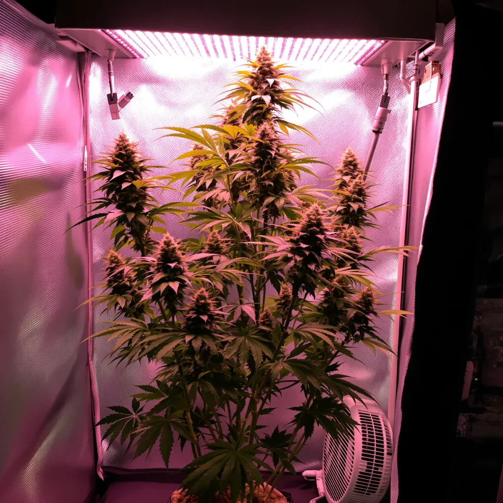 Diesel Duff cannabis plant in flowering stage — 150-200 cm feminised