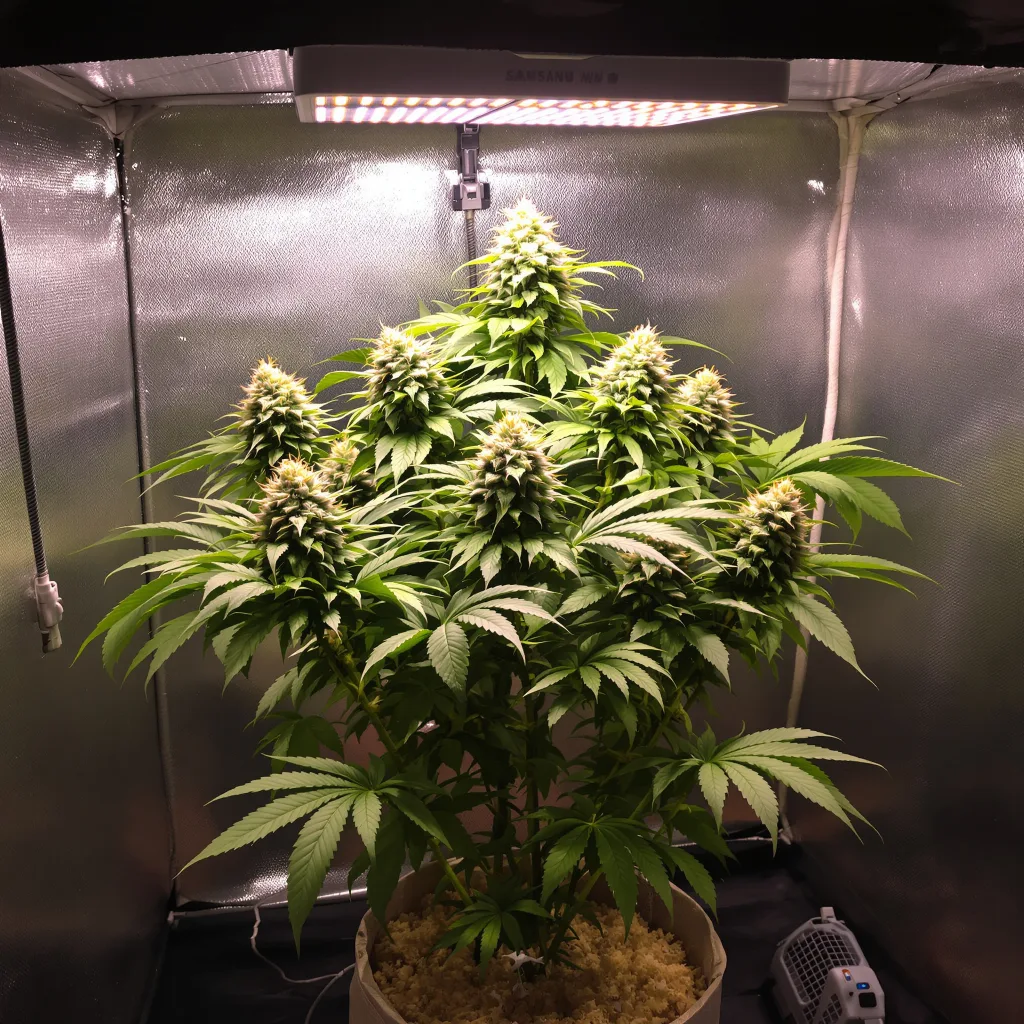 Divine CBD cannabis plant in flowering stage — 120-180 cm feminised