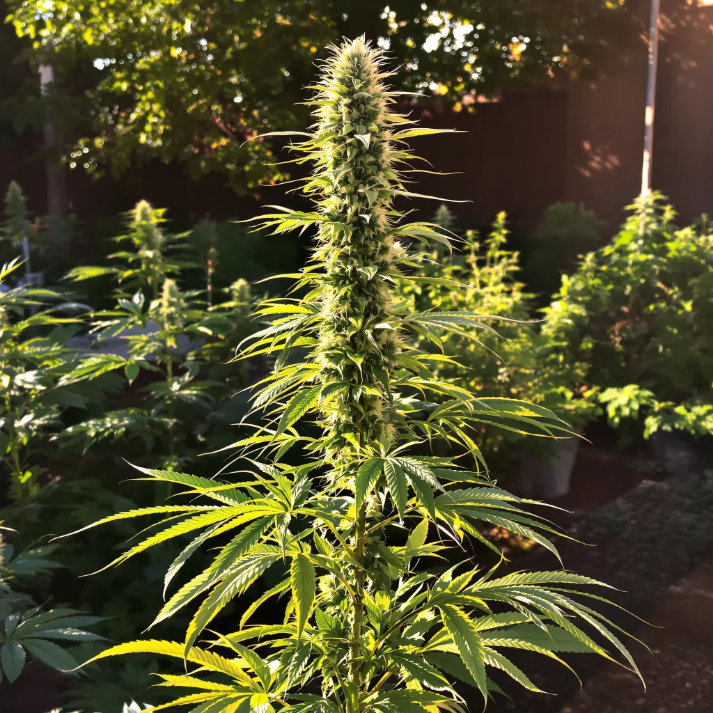 Doobiebird Daydream 20% indica / 80% sativa flower with visible trichomes