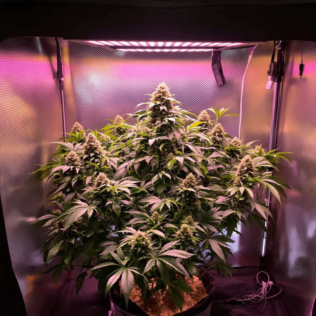 Dorit cannabis plant in flowering stage — 90-130 cm feminised