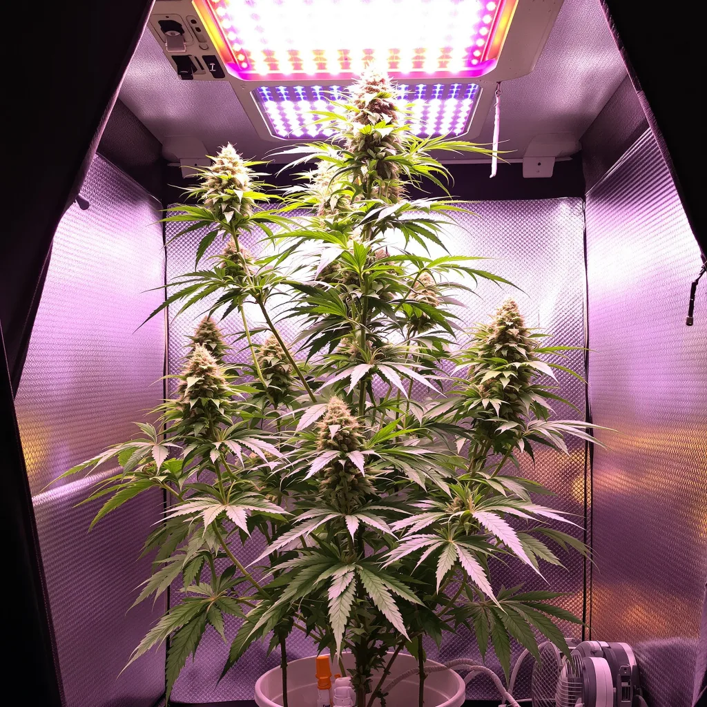 Double Dream cannabis plant in flowering stage — 150-200 cm feminised