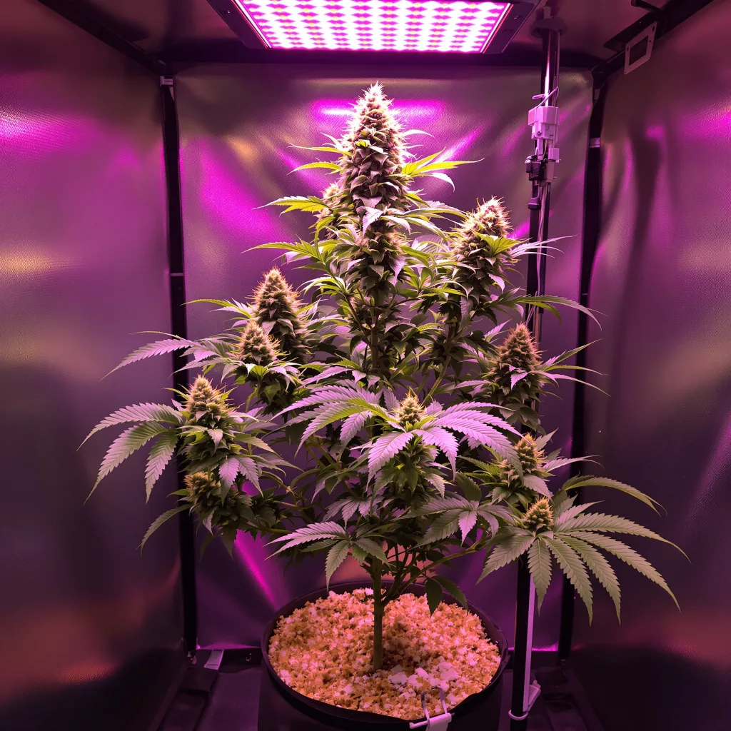 Double OG cannabis plant in flowering stage — 90-130 cm feminised