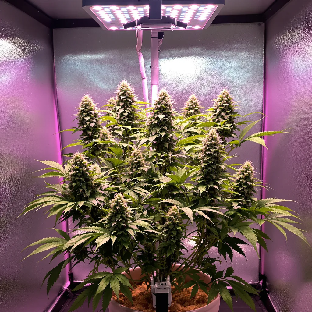 Dream Berry cannabis plant in flowering stage — 50-100 cm autoflower