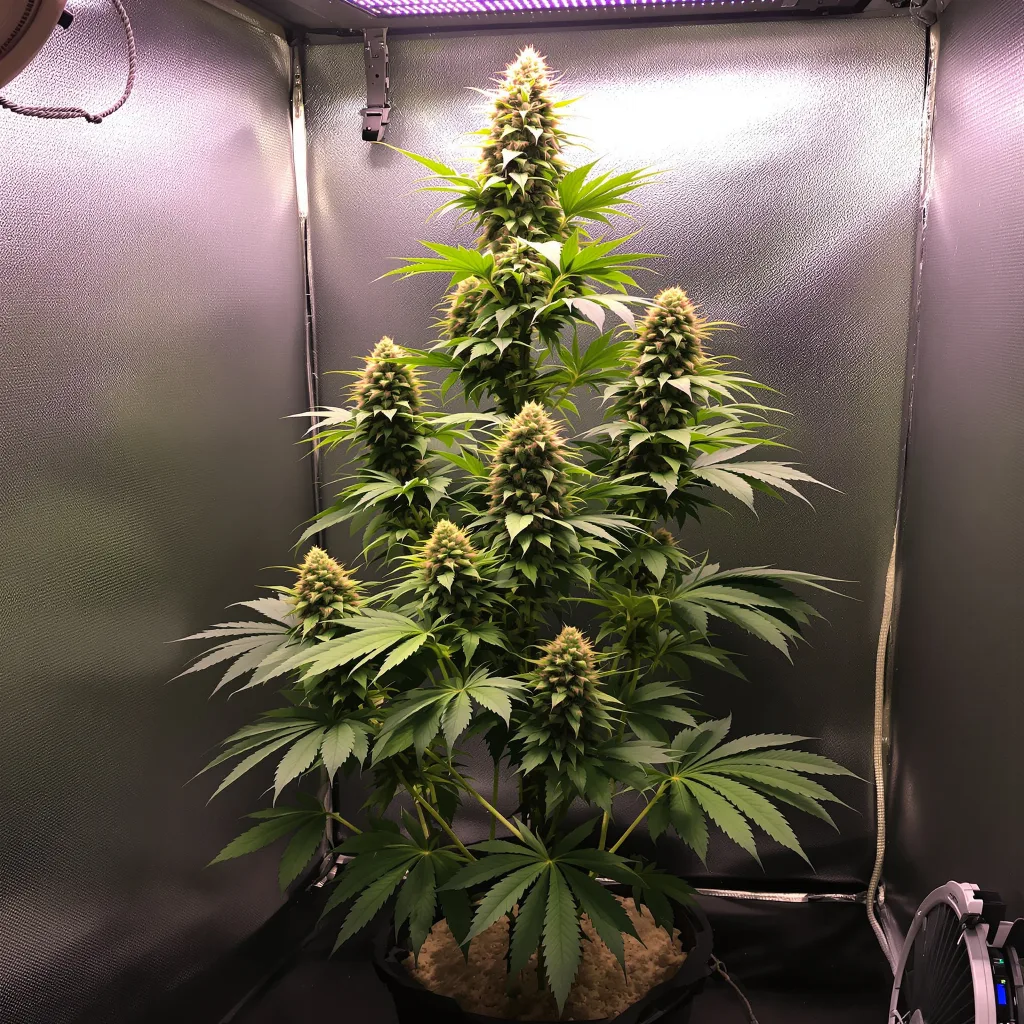 Durban Poison cannabis plant in flowering stage — 150-200 cm feminised