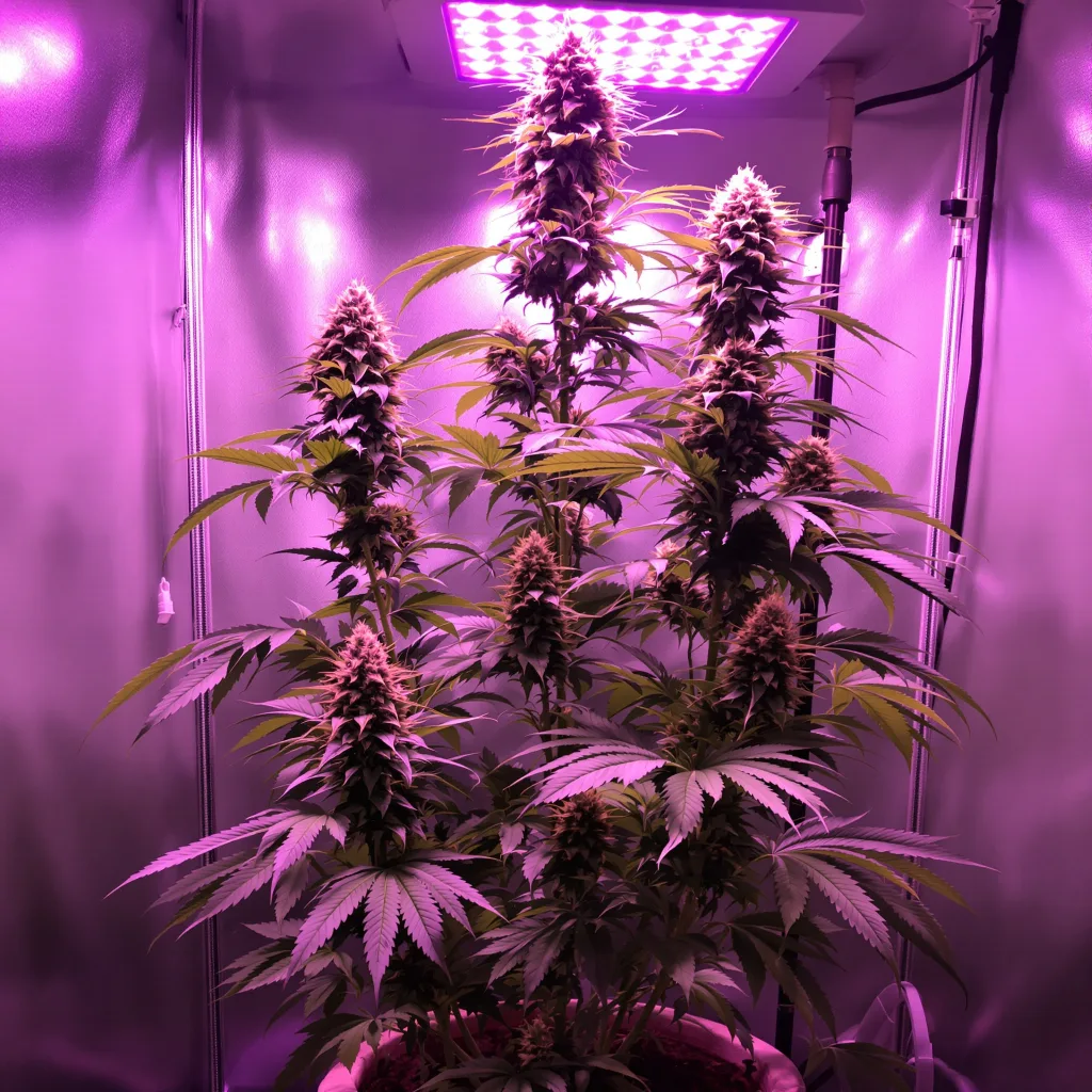 Dynamite Diesel cannabis plant in flowering stage — 100-150 cm feminised