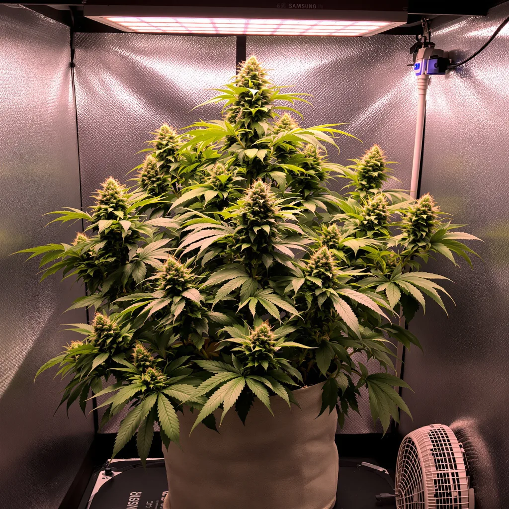 Early Girl cannabis plant in flowering stage — 90-130 cm feminised