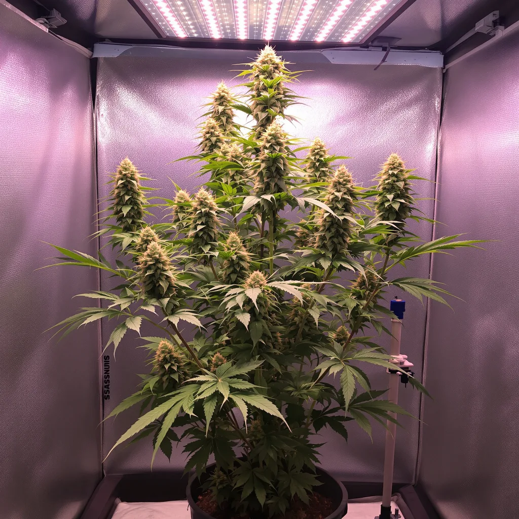Early Miss cannabis plant in flowering stage — 120-180 cm feminised