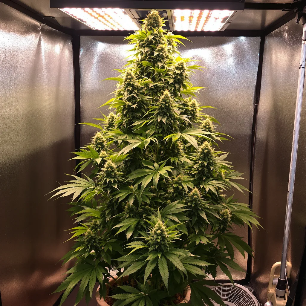 East Coast Sour Diesel cannabis plant in flowering stage — 70-90 cm feminised