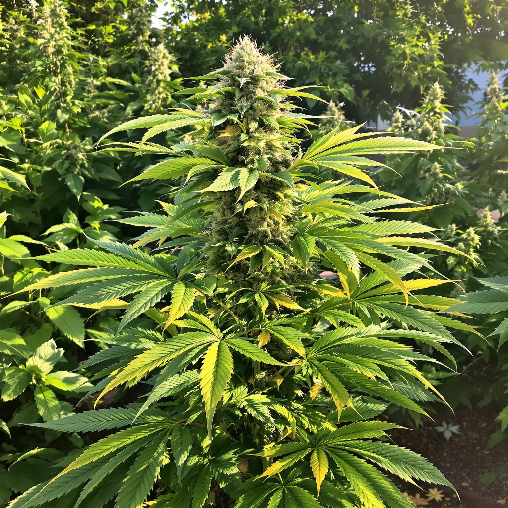 El Chapo OG 87% indica / 13% sativa flower with visible trichomes