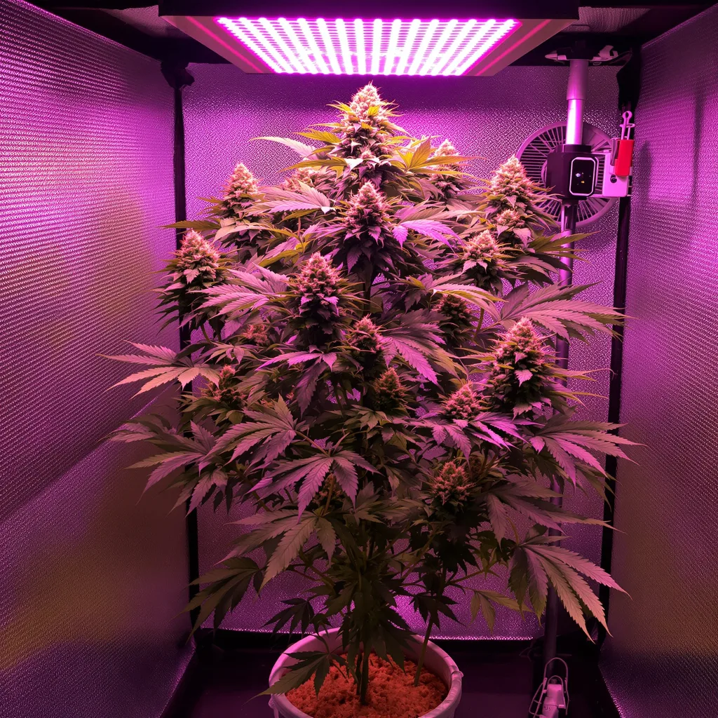 Euphoria Cookies cannabis plant in flowering stage — 60-100 cm autoflower