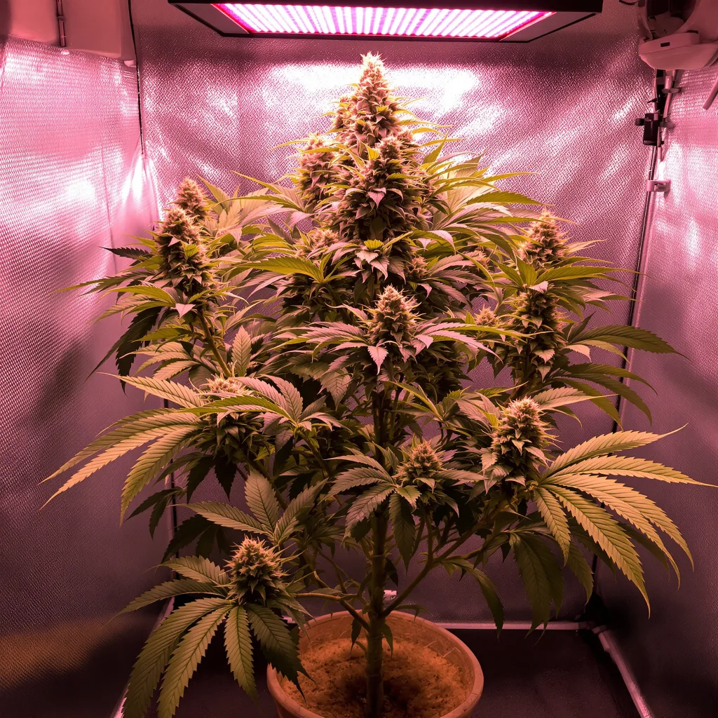 Everlast cannabis plant in flowering stage — 90-130 cm feminised