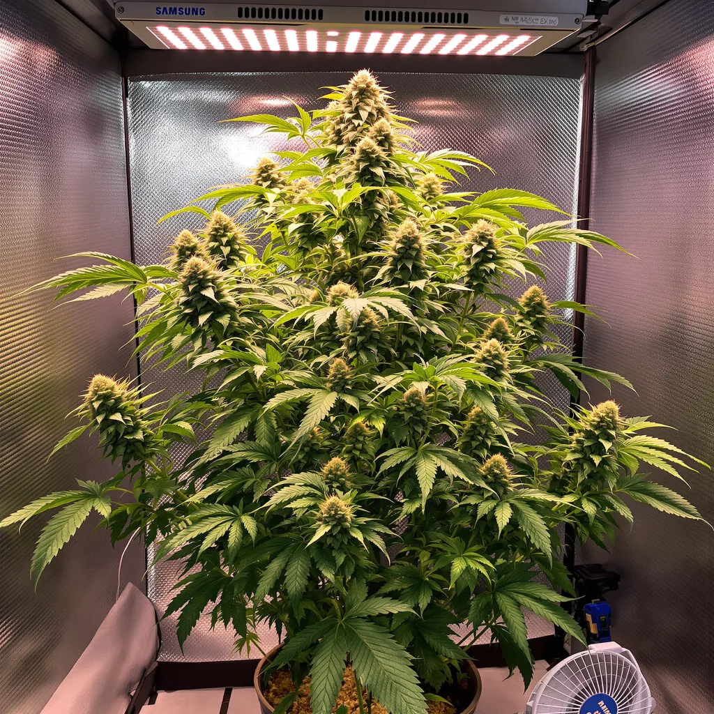 Ewok cannabis plant in flowering stage — 120-180 cm feminised