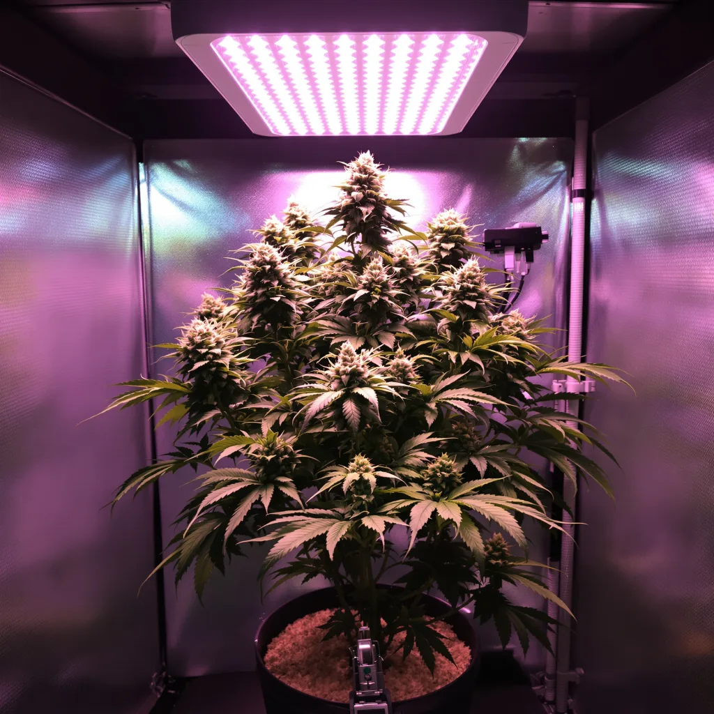 Extreme Cream cannabis plant in flowering stage — 90-130 cm feminised