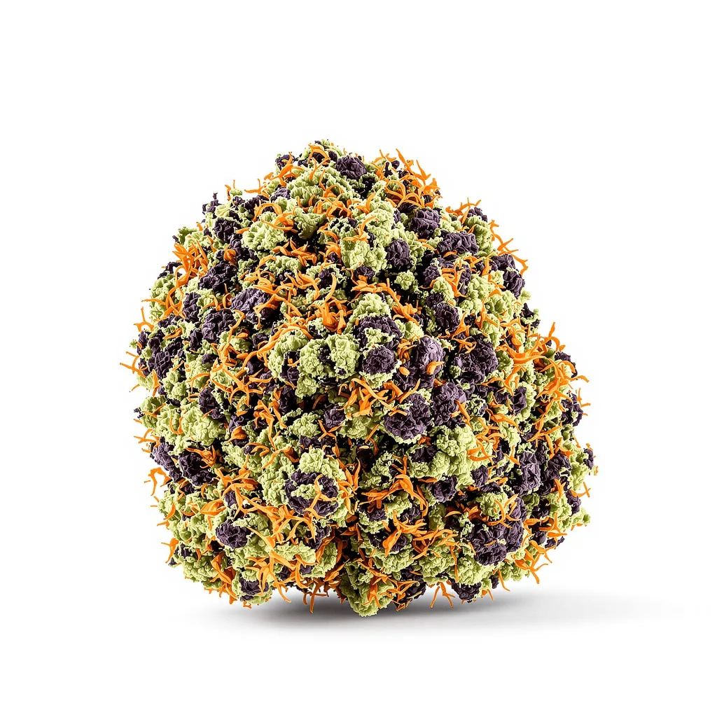 Extreme Cream 82% indica / 18% sativa flower with visible trichomes