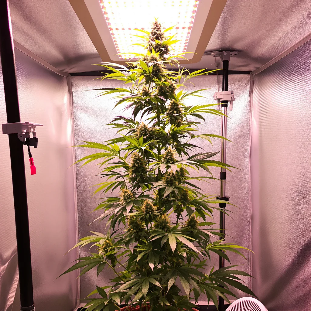 Flying Princess cannabis plant in flowering stage — 150-200 cm feminised