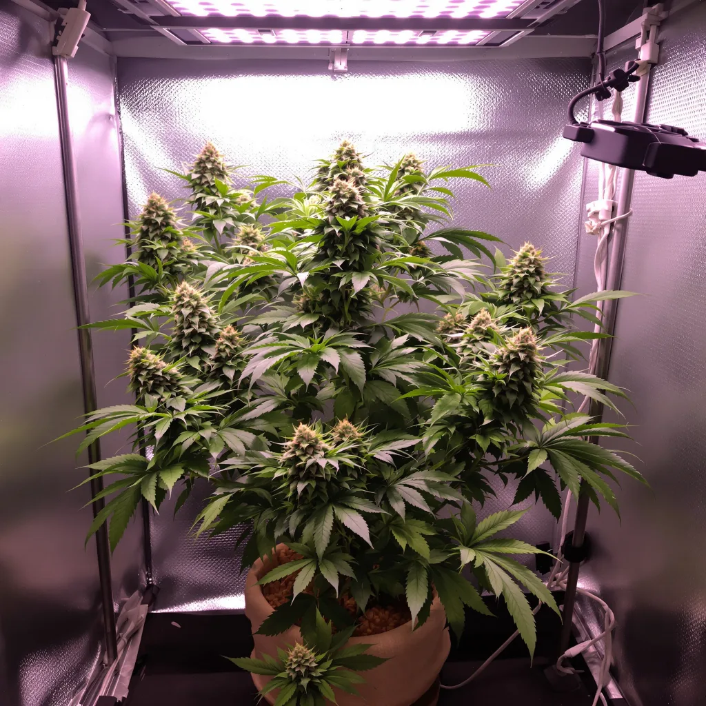 Fruit cannabis plant in flowering stage — 30-90 cm autoflower