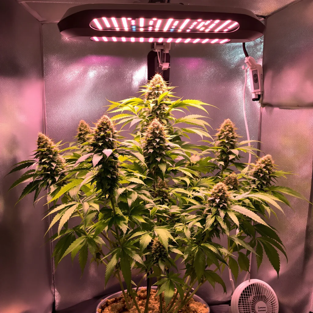 G13 Widow cannabis plant in flowering stage — 60-100 cm autoflower