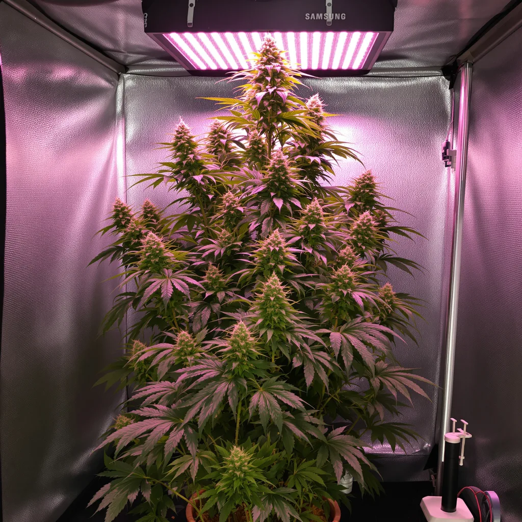 Galactic Jack cannabis plant in flowering stage — 150-200 cm feminised