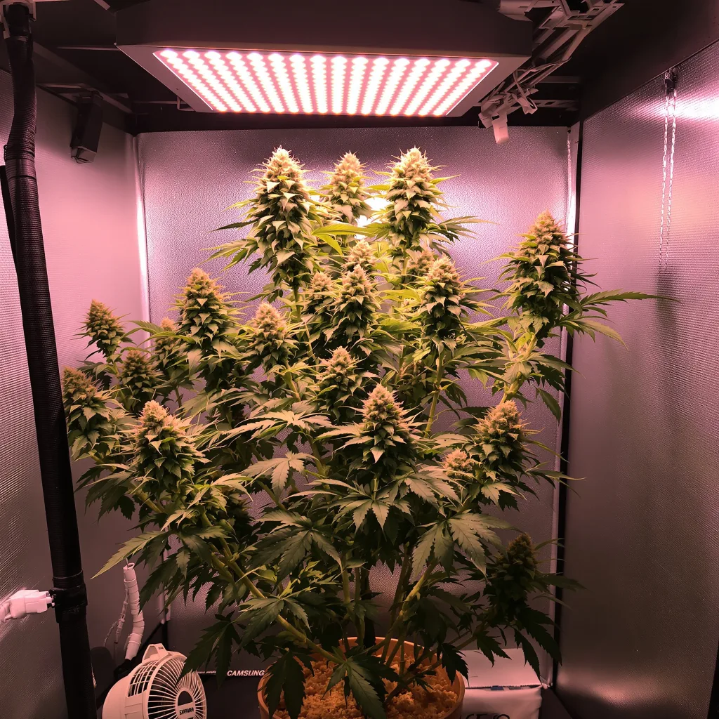 Gatekeeper OG cannabis plant in flowering stage — 120-180 cm feminised