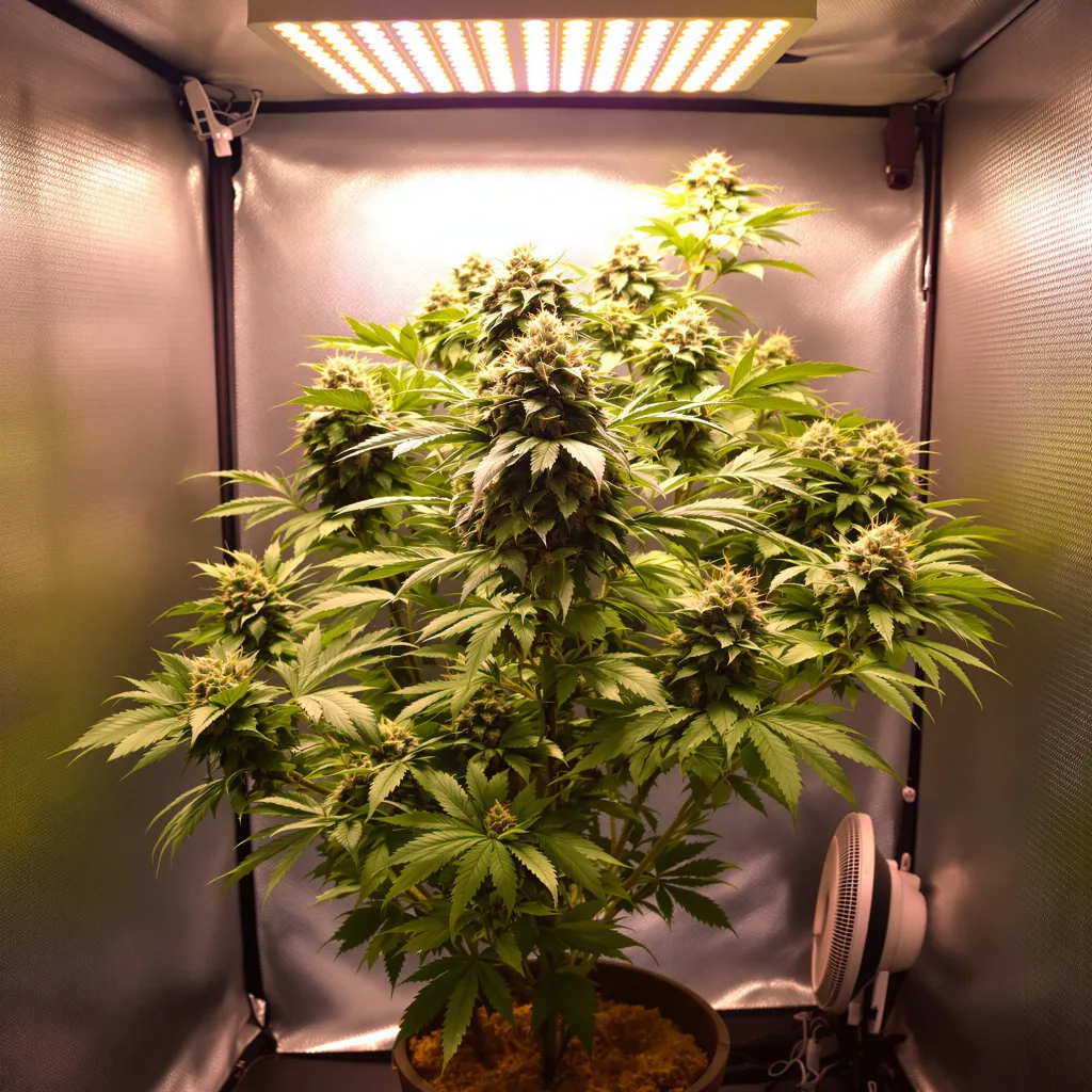 Gator Breath cannabis plant in flowering stage — 90-130 cm feminised