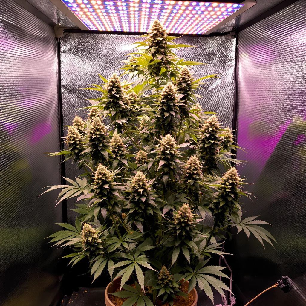 Gelato 33 cannabis plant in flowering stage — 90-110 cm autoflower