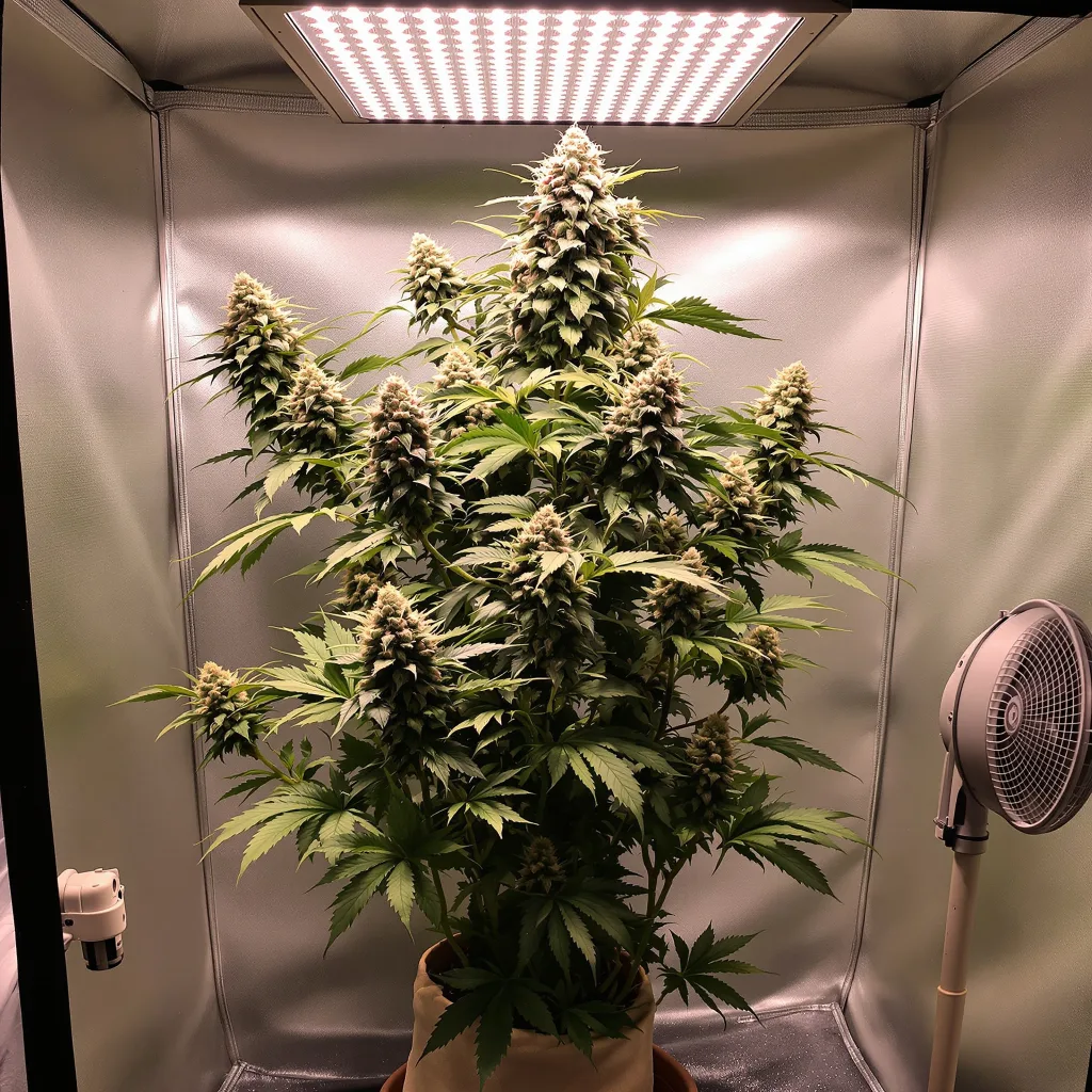 Gelato cannabis plant in flowering stage — 120-180 cm feminised