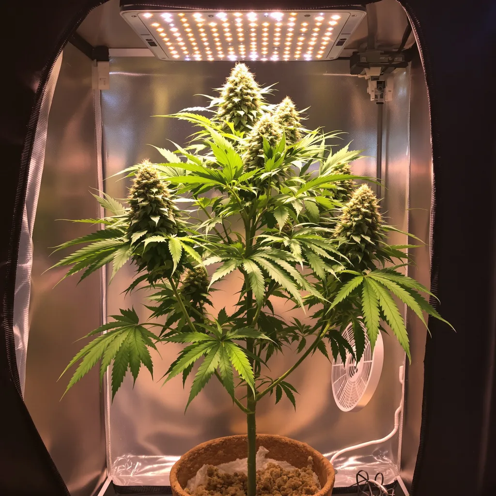 Glass Apple cannabis plant in flowering stage — 120-180 cm feminised
