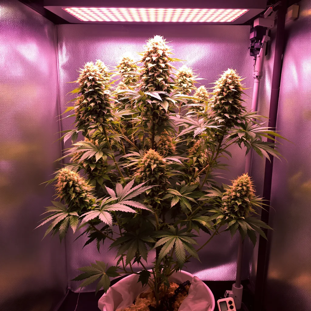 G.O.A.T Pack cannabis plant in flowering stage — 120-180 cm feminised