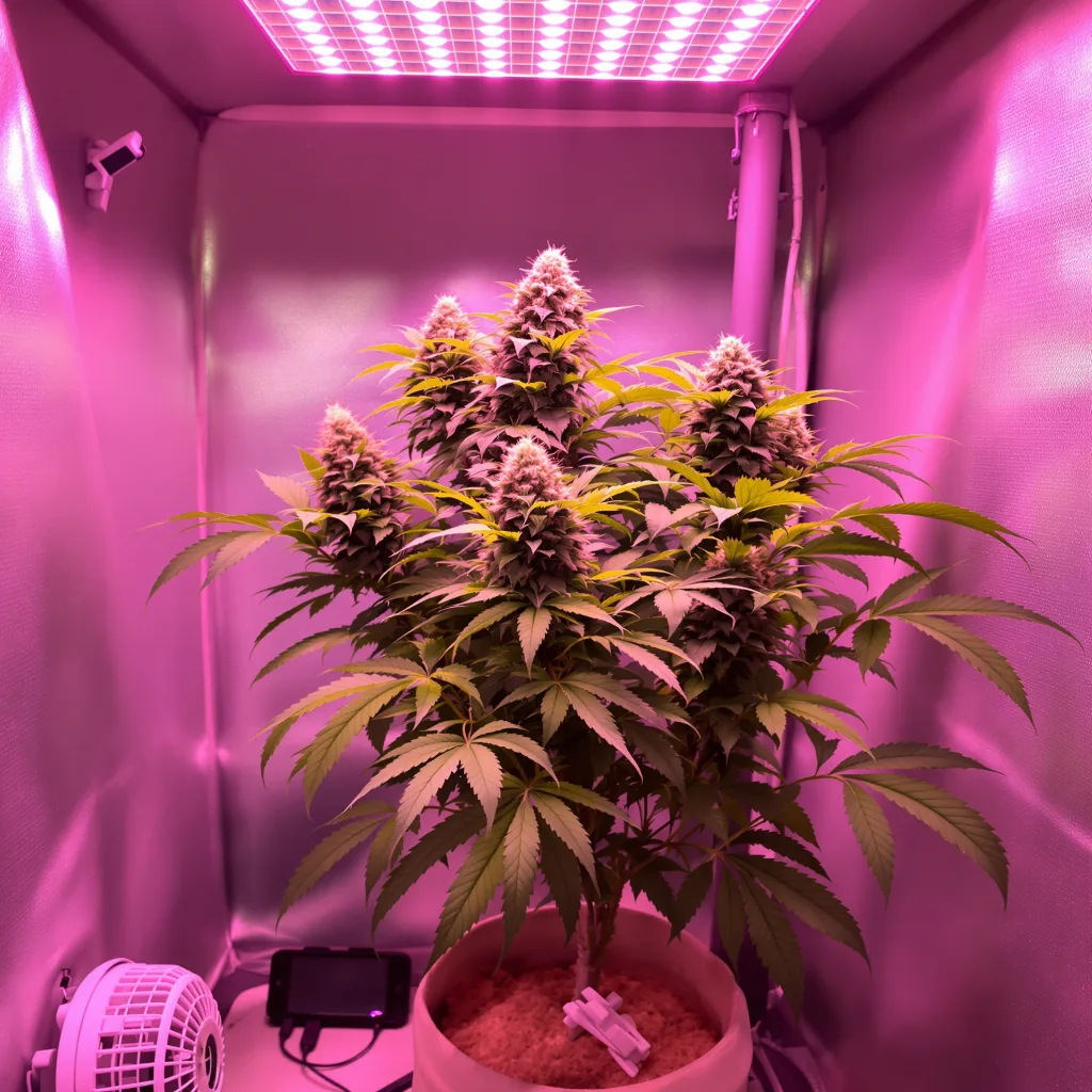 Gobbilygoo cannabis plant in flowering stage — 90-130 cm feminised