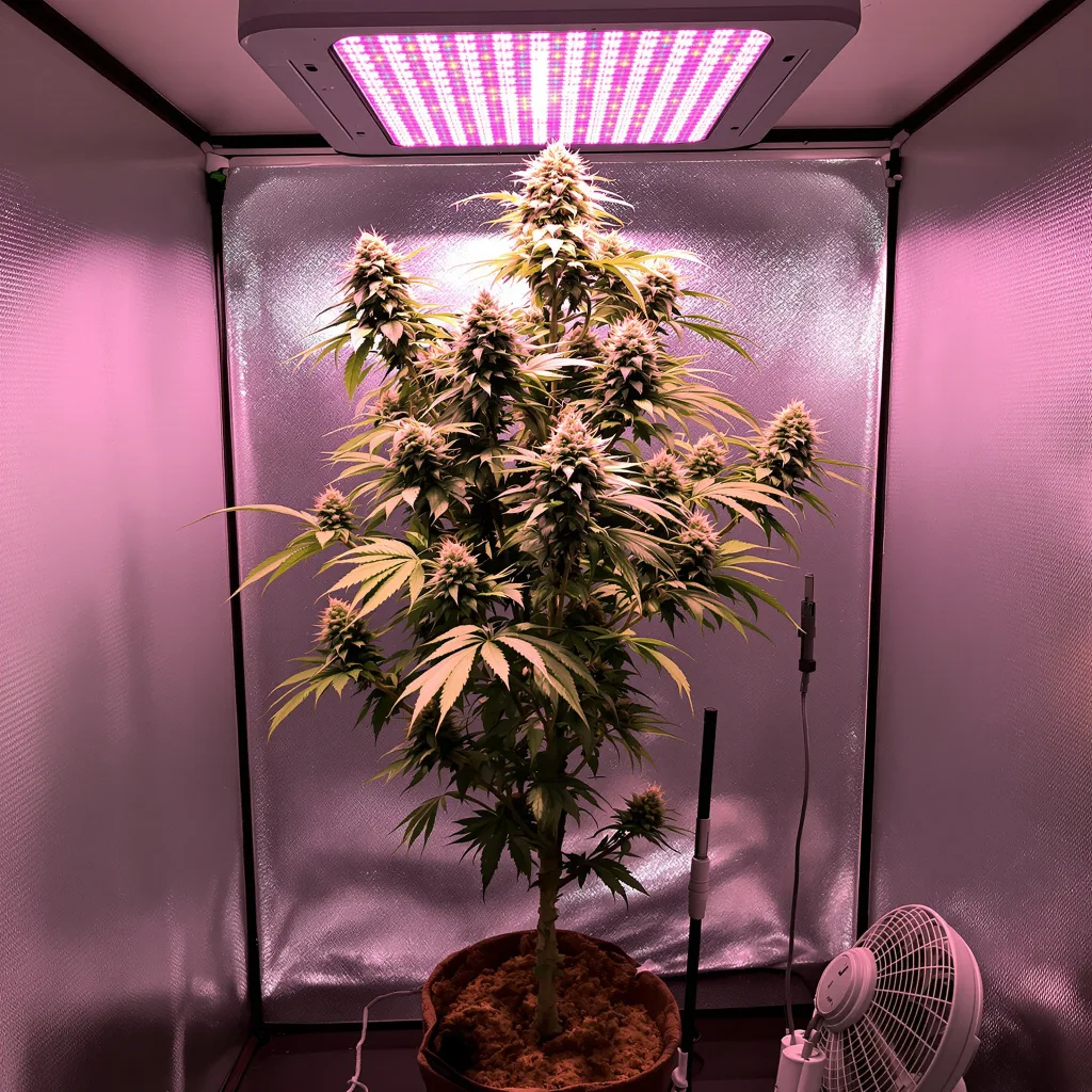 Godfather OG cannabis plant in flowering stage — 1.5 m autoflower