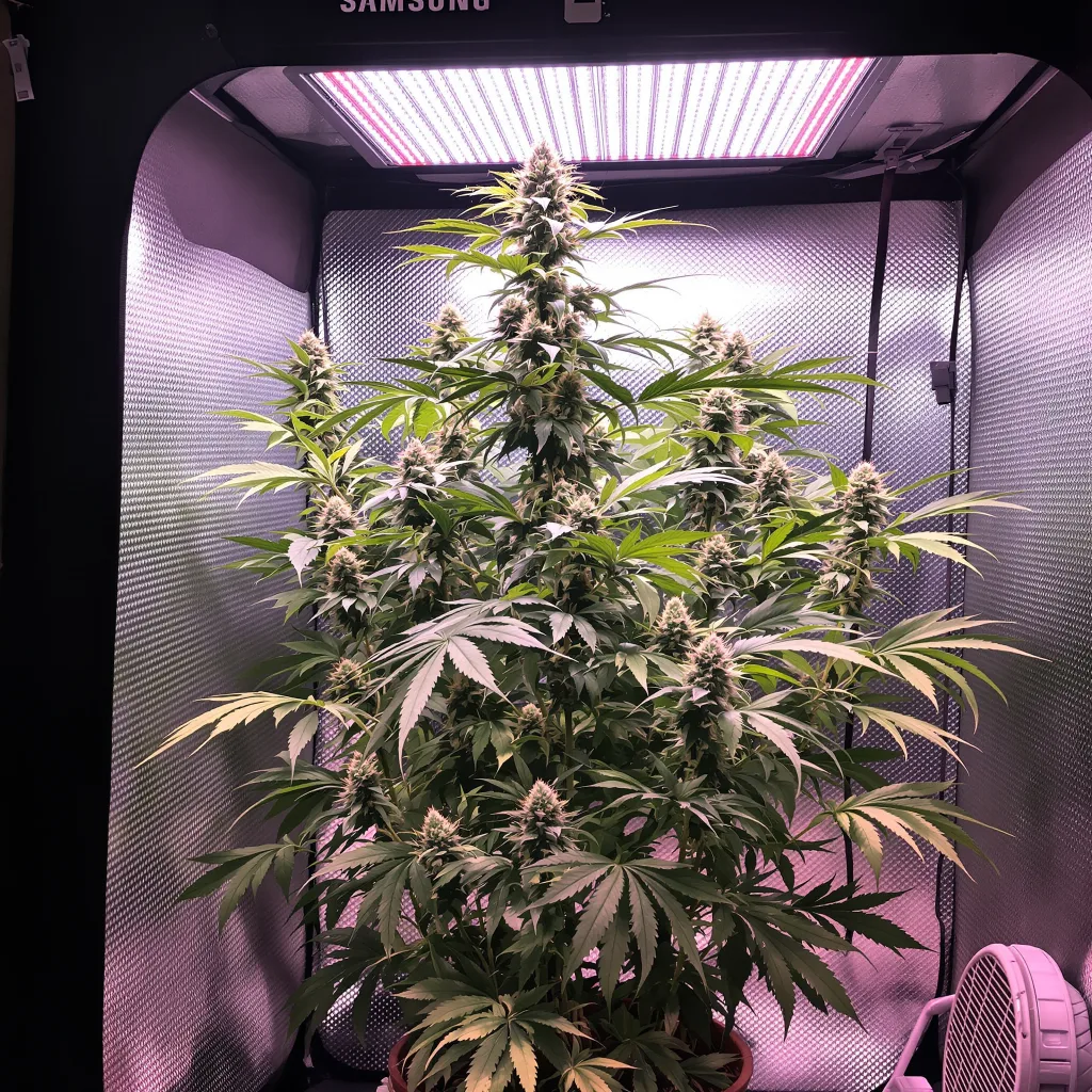 Goji OG cannabis plant in flowering stage — 150-200 cm feminised