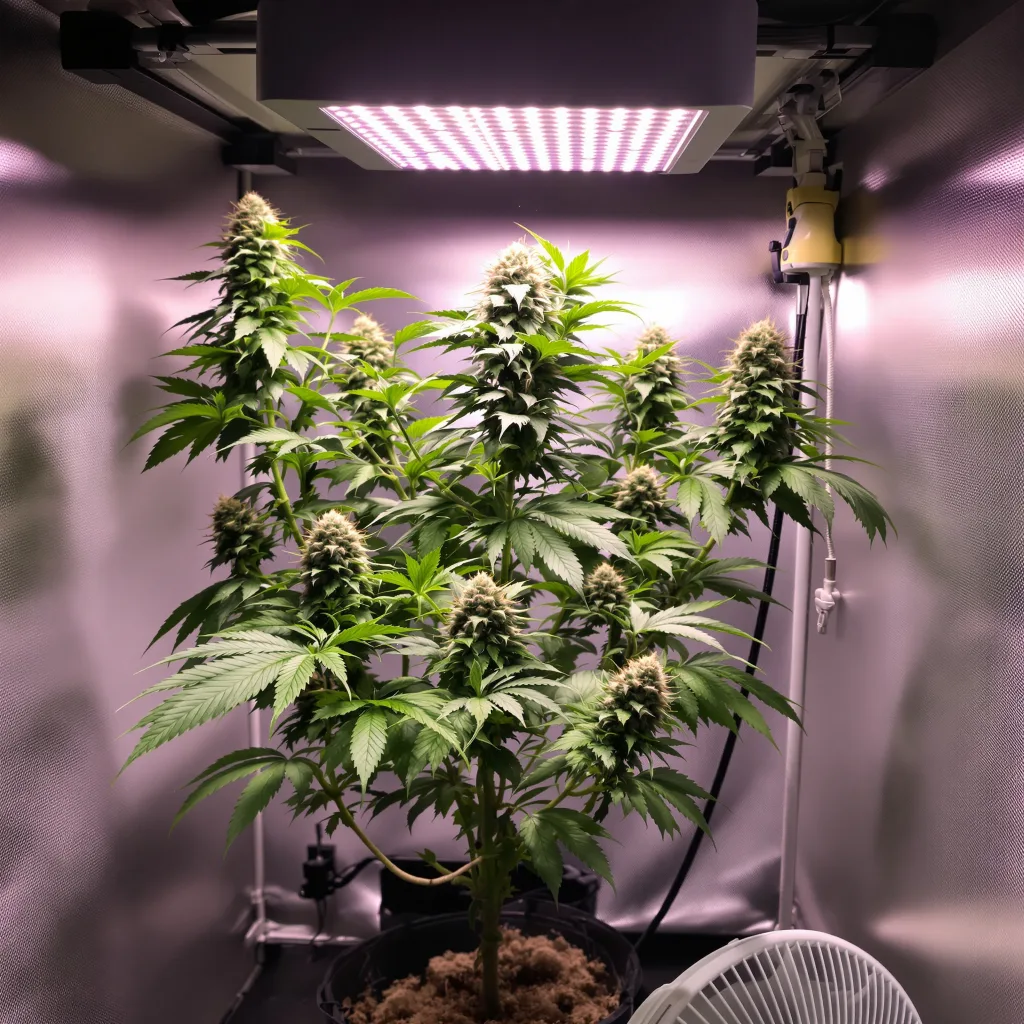 Gorilla Cookies cannabis plant in flowering stage — 100-140 cm feminised