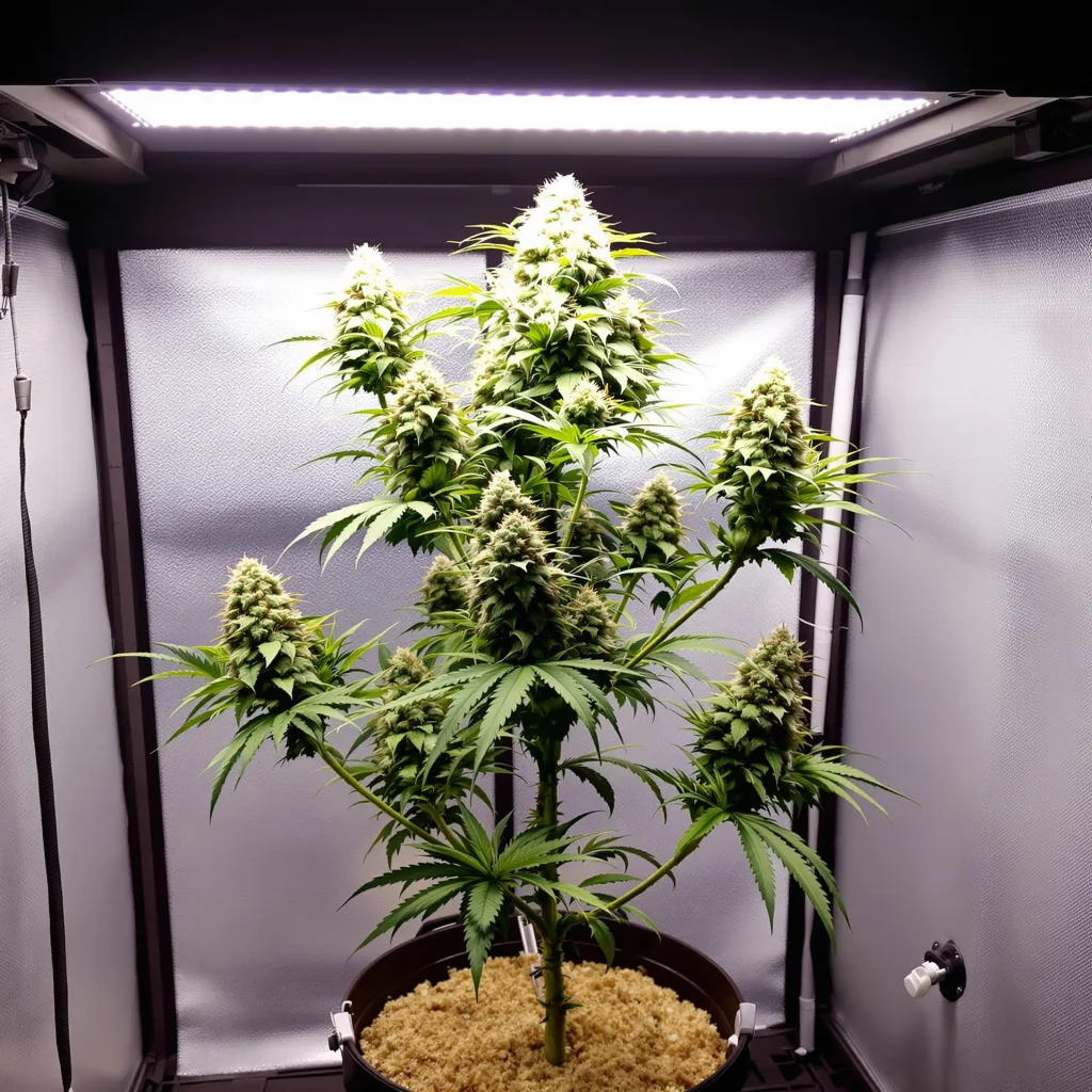 Gorilla Glue cannabis plant in flowering stage — 120-180 cm feminised