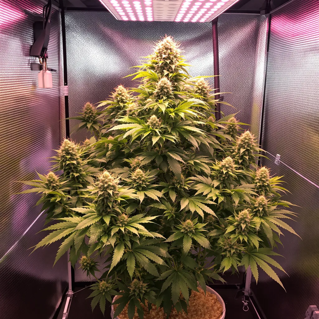 Grand Hindu cannabis plant in flowering stage — 90-130 cm feminised