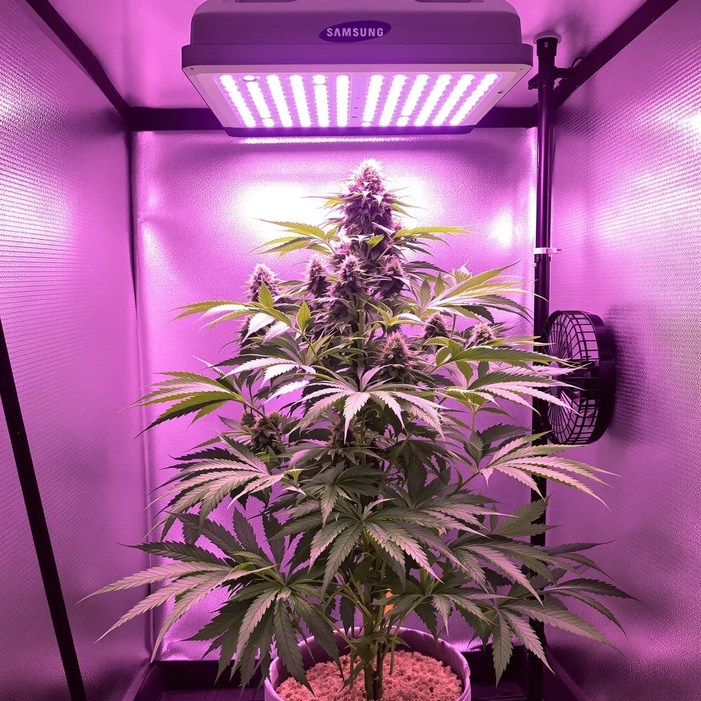 Grape Drink cannabis plant in flowering stage — 90-130 cm feminised