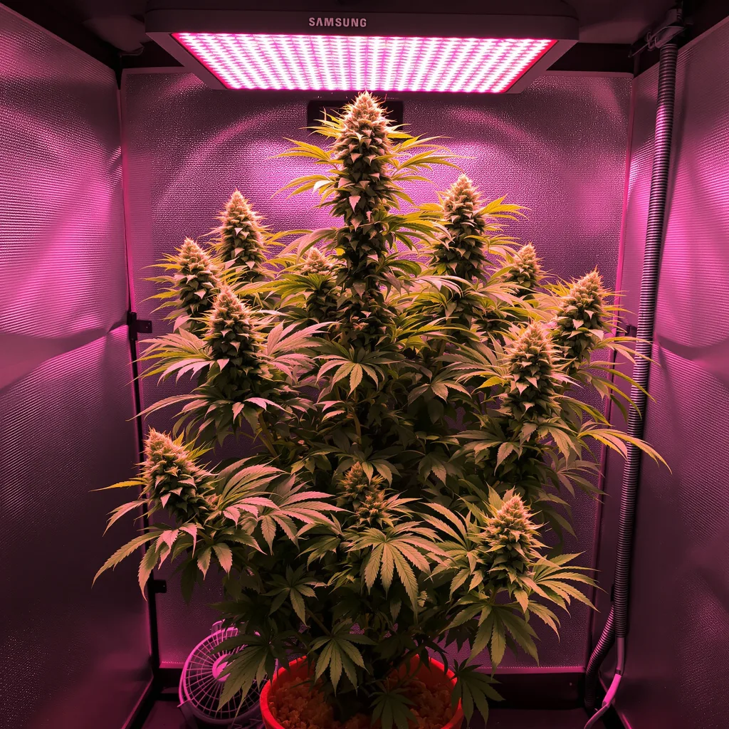 Grape Gelato cannabis plant in flowering stage — 120-180 cm feminised