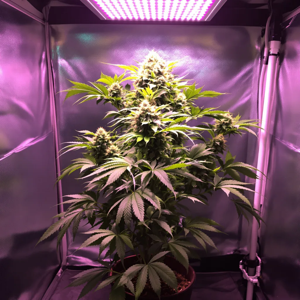 Grape Soda cannabis plant in flowering stage — 90-130 cm feminised