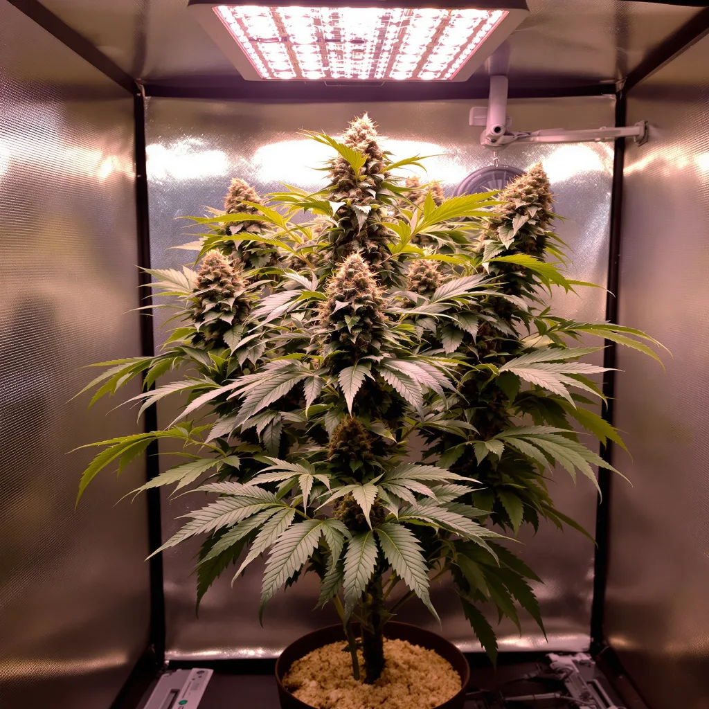 Grapefruit Kush cannabis plant in flowering stage — 90-130 cm feminised