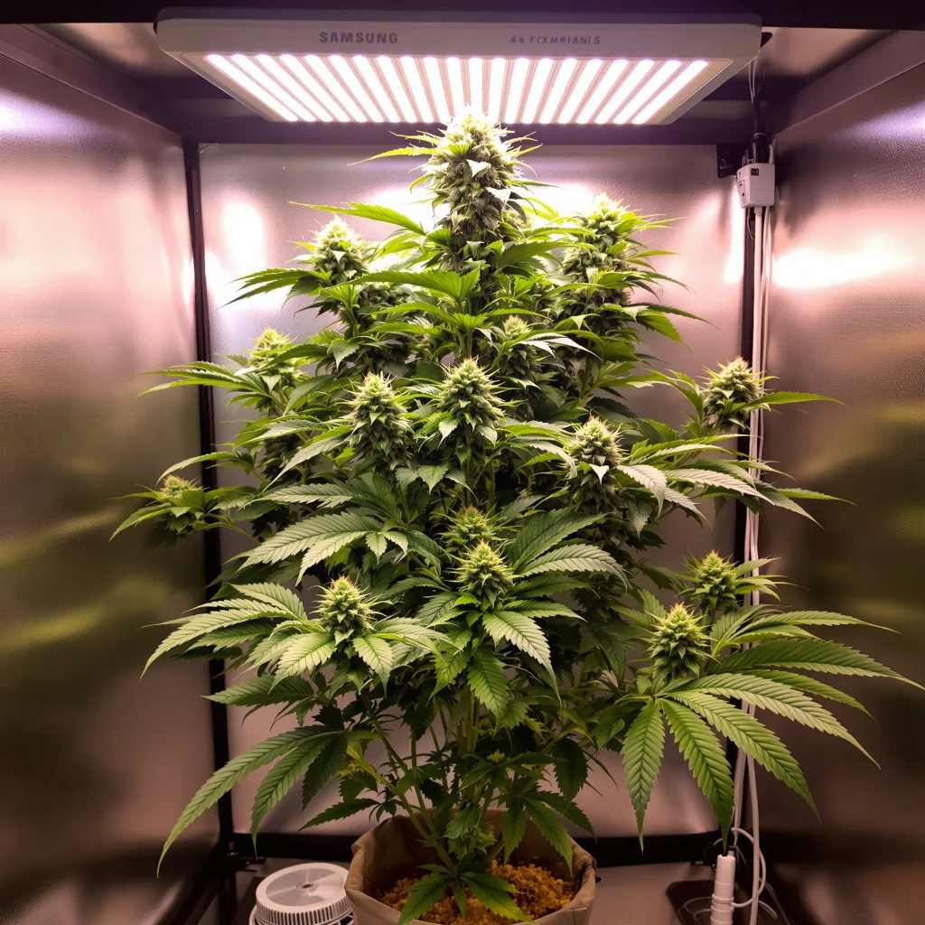 Gravity cannabis plant in flowering stage — 90-130 cm feminised