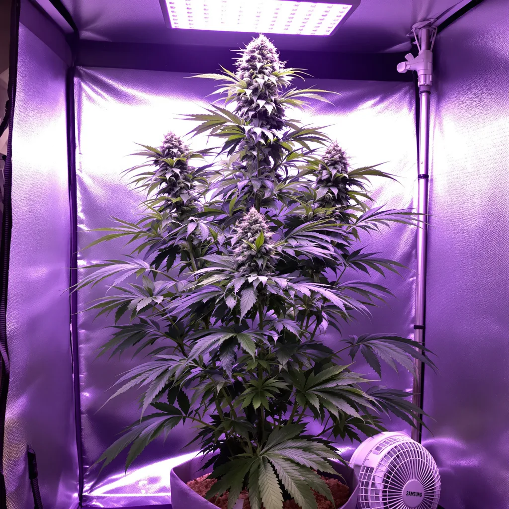 Green Dream cannabis plant in flowering stage — 150-200 cm feminised