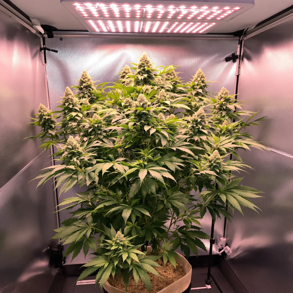 Grimace cannabis plant in flowering stage — 90-130 cm feminised