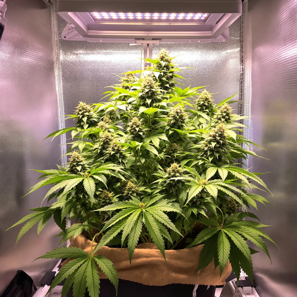 Harmonia cannabis plant in flowering stage — 90-130 cm feminised