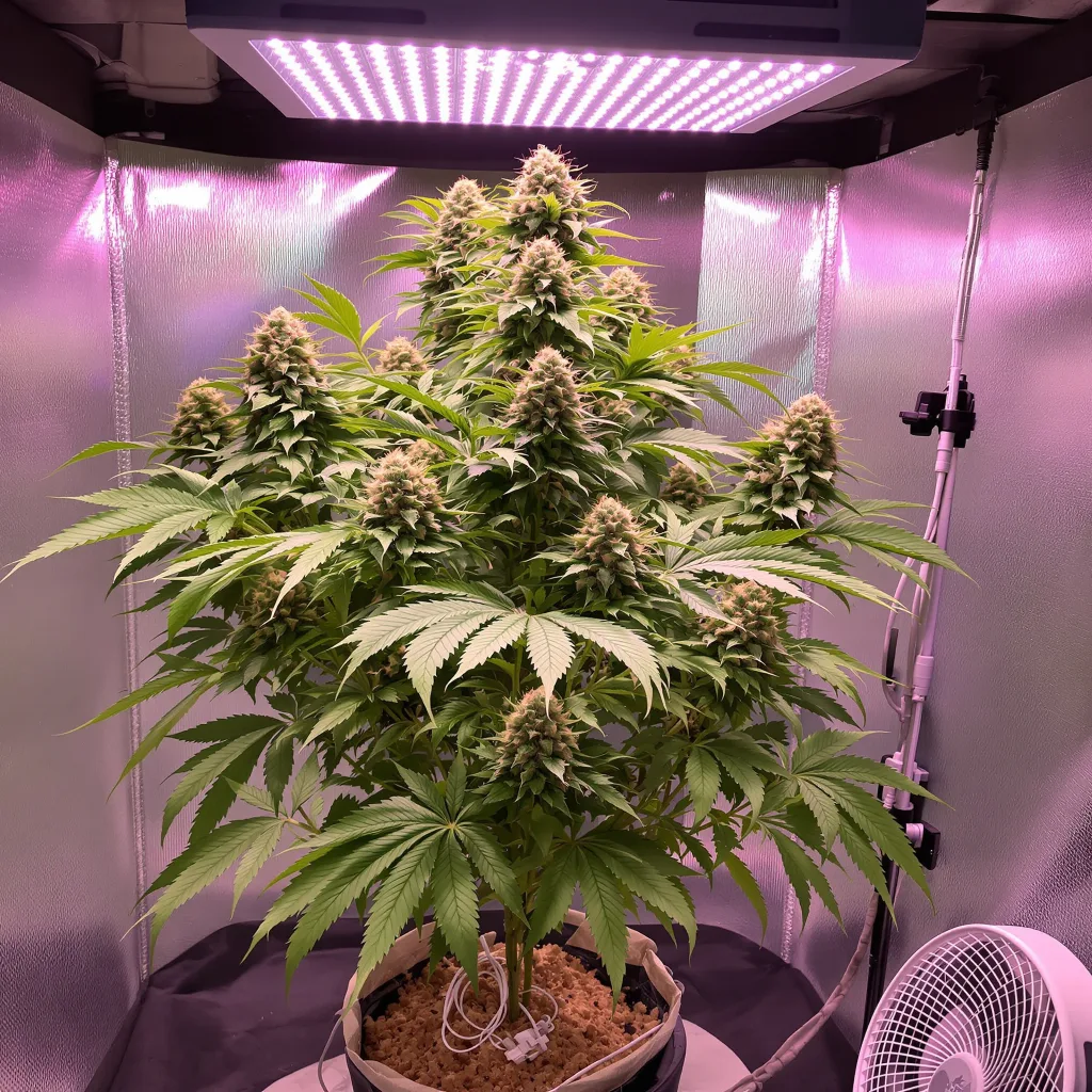 Hawaiian cannabis plant in flowering stage — 60-100 cm autoflower