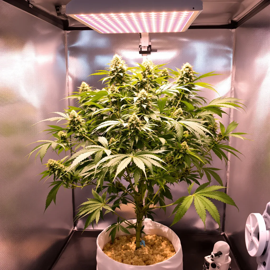 Hawaiian cannabis plant in flowering stage — 90-130 cm feminised