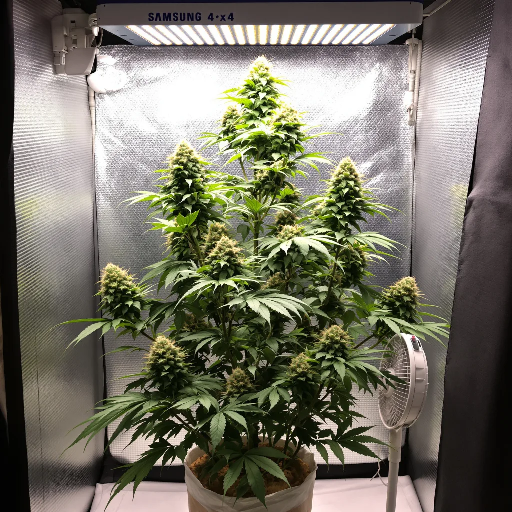 Head Cheese cannabis plant in flowering stage — 120-180 cm feminised