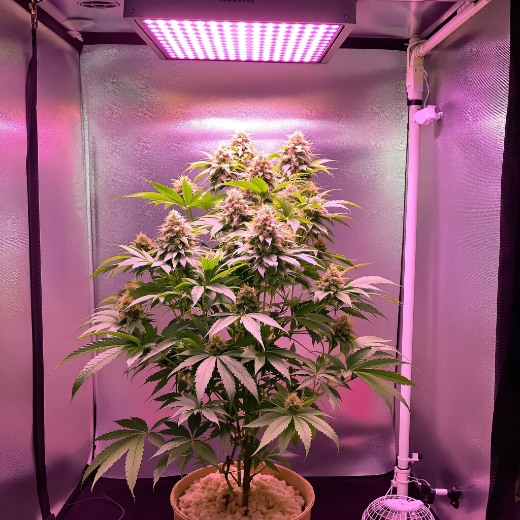 Highwayman cannabis plant in flowering stage — 90-130 cm feminised