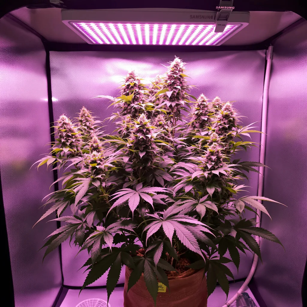 Humboldt Dream cannabis plant in flowering stage — 60-100 cm autoflower