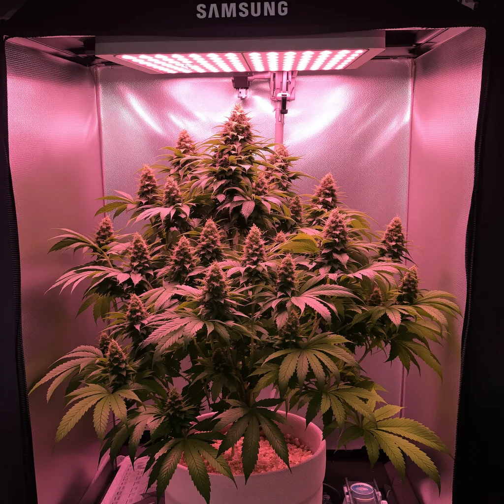 Ice cannabis plant in flowering stage — 90-130 cm feminised