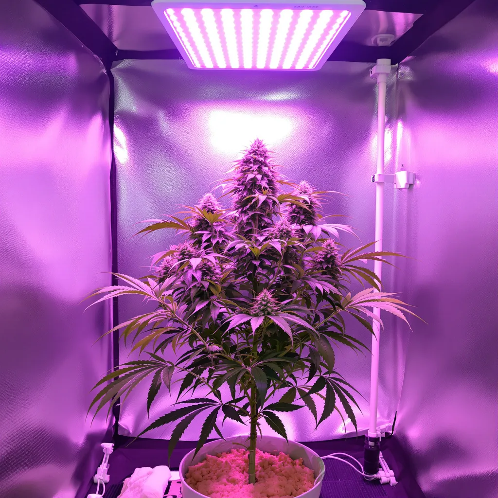 Iced Widow cannabis plant in flowering stage — 90-130 cm feminised